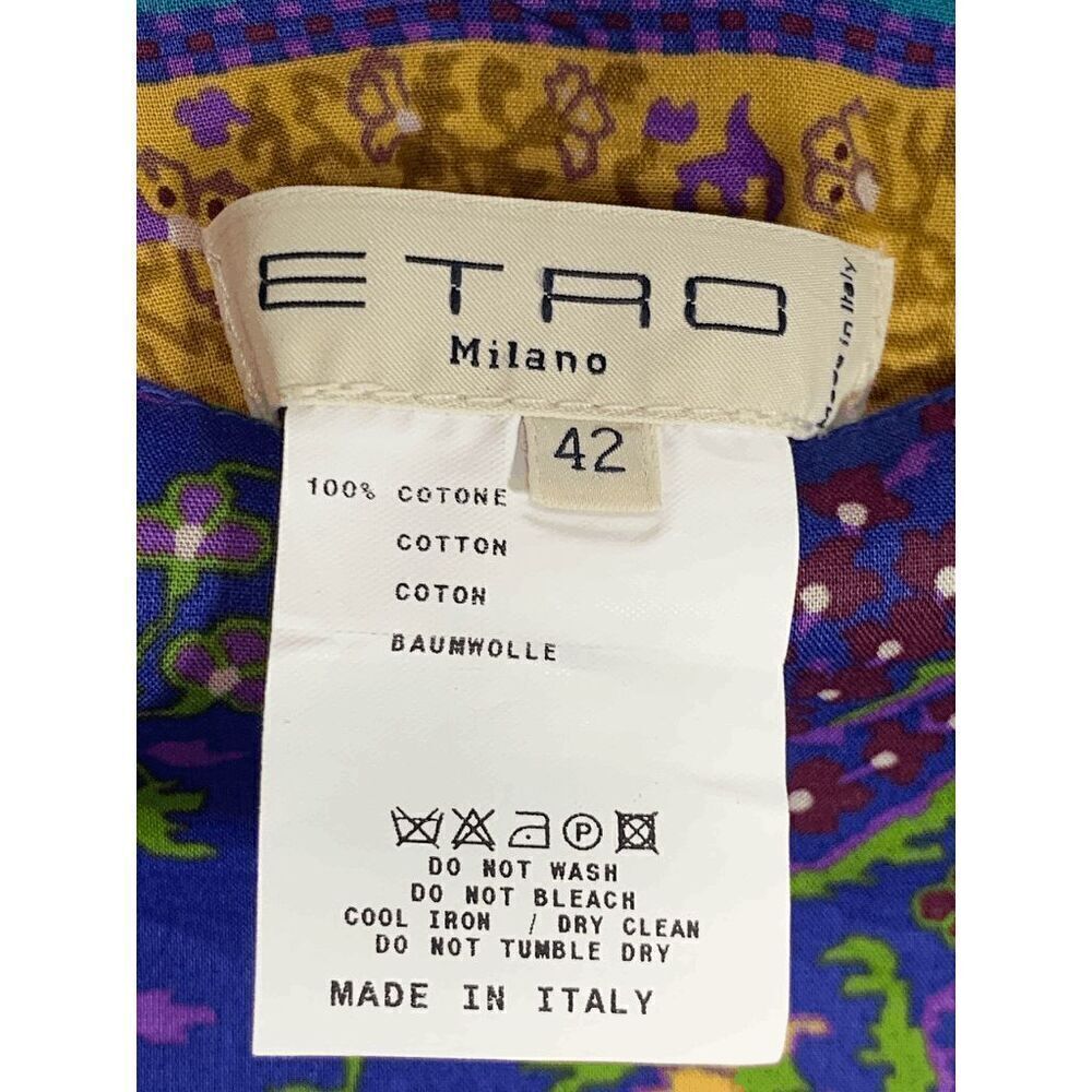 Etro Milano Patch Quilt Skirt View 4